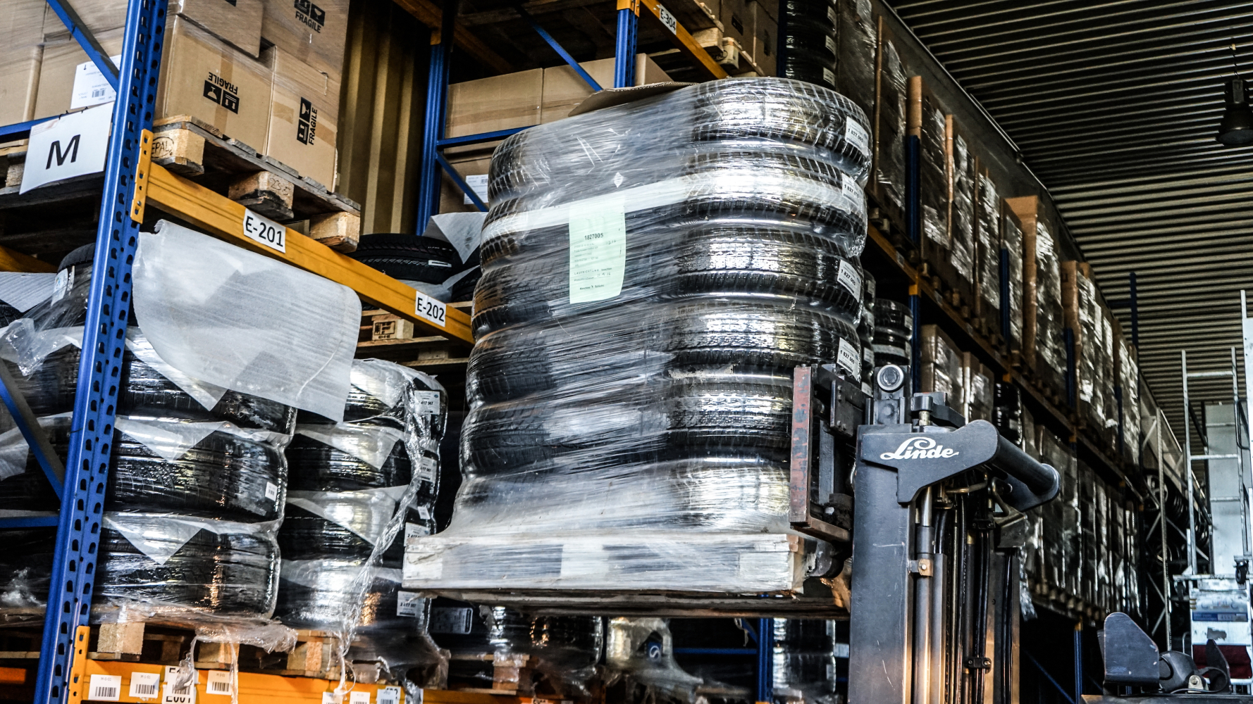 Bild zu: Reifenlagerung